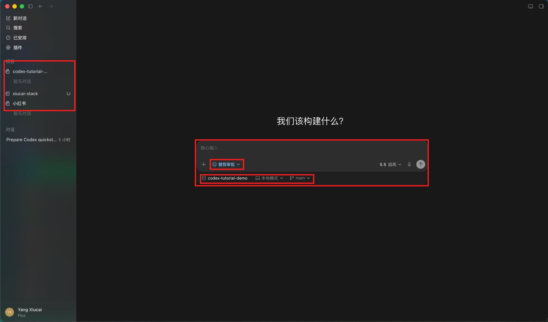 Codex App 项目入口