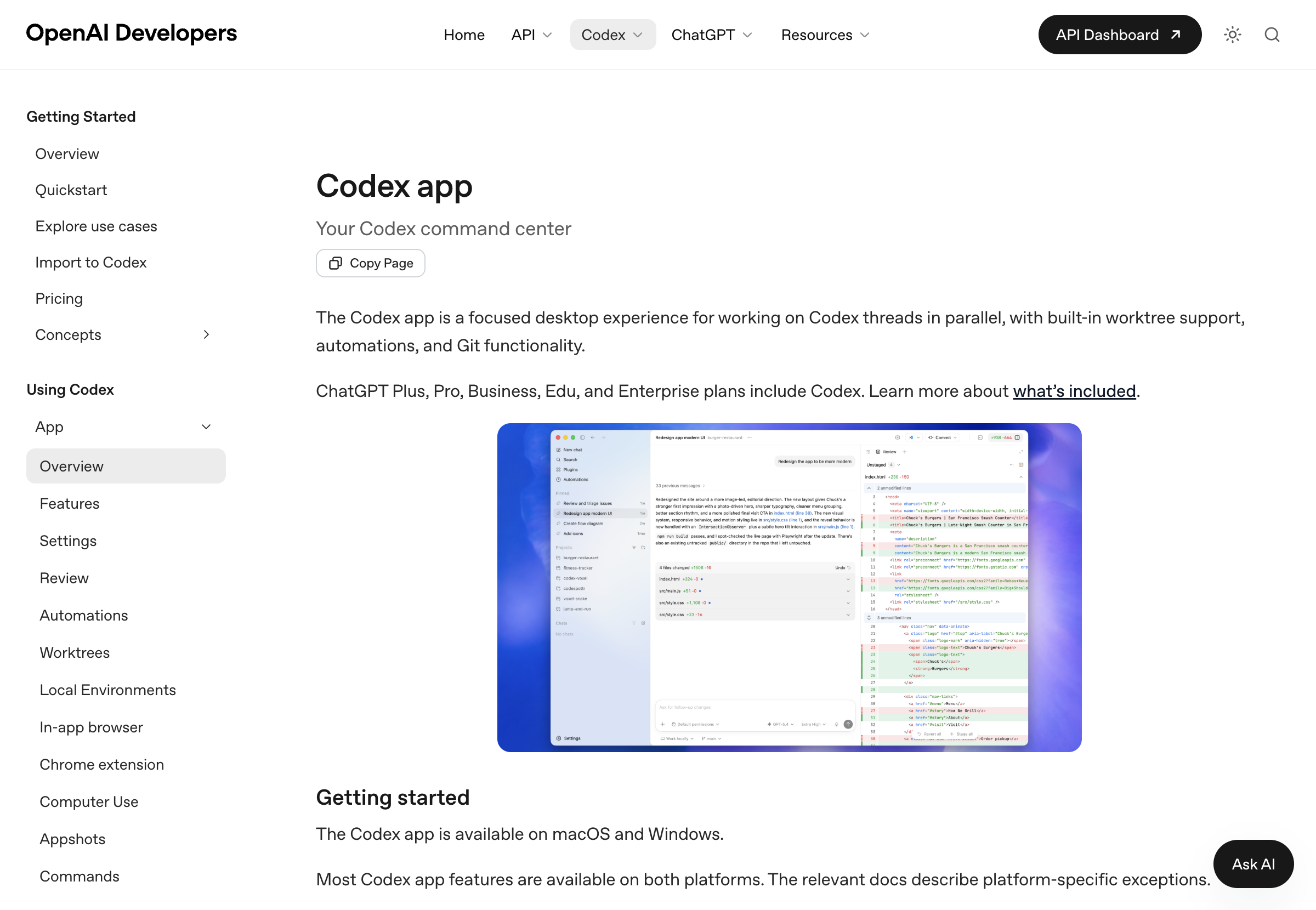 Codex 桌面应用：你的 Codex 指挥中心