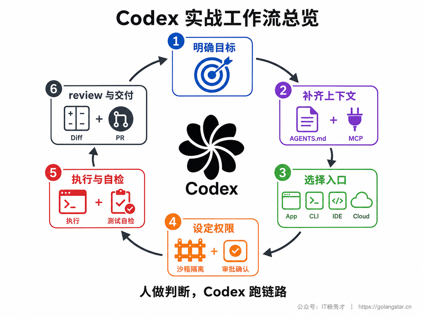 Codex 实战工作流总览
